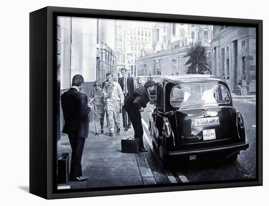 Taxi Hire, 2008-Kevin Parrish-Framed Premier Image Canvas