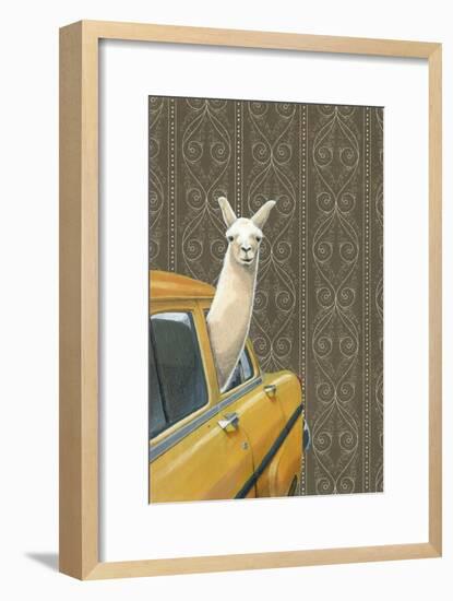 Taxi Llama-Jason Ratliff-Framed Giclee Print