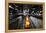 Taxi Timelapse NYC-null-Framed Stretched Canvas