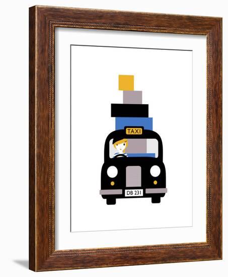 Taxi-Dicky Bird-Framed Giclee Print