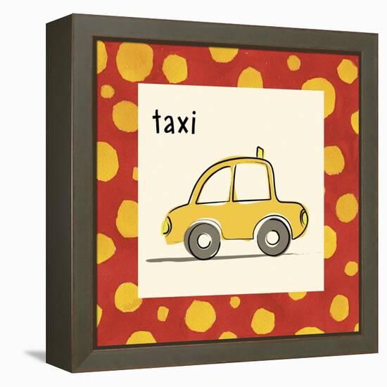 Taxi-null-Framed Premier Image Canvas