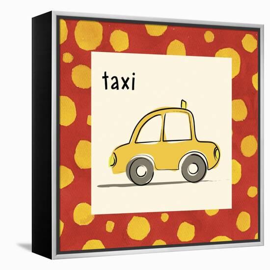 Taxi-null-Framed Premier Image Canvas