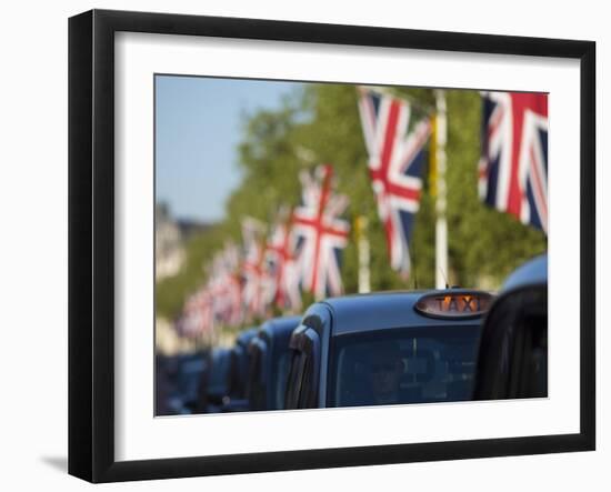 Taxis on the Mall, London, England, Uk-Jon Arnold-Framed Photographic Print