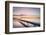 Taylor Dock Boardwalk during twilight afterglow, Boulevard Park Bellingham, Washington State-Alan Majchrowicz-Framed Photographic Print