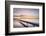 Taylor Dock Boardwalk during twilight afterglow, Boulevard Park Bellingham, Washington State-Alan Majchrowicz-Framed Photographic Print