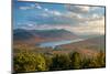 Taylor Pond seen from Silver Mountain, Adirondack Mountains State Park, New York State, USA-null-Mounted Photographic Print