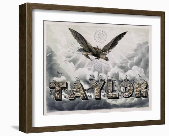 Taylor's Victories-null-Framed Giclee Print