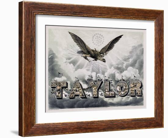 Taylor's Victories-null-Framed Giclee Print