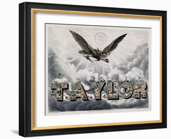 Taylor's Victories-null-Framed Giclee Print