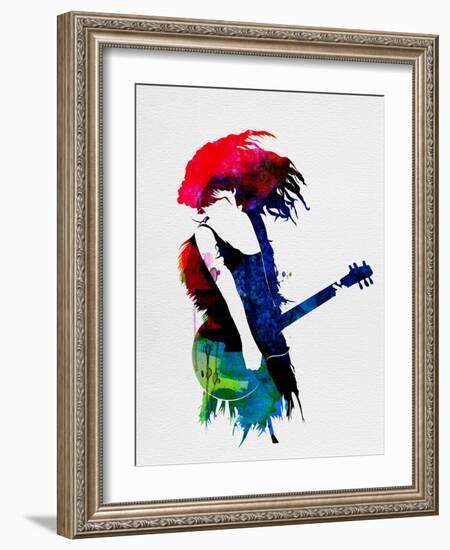 Taylor Watercolor-Lora Feldman-Framed Art Print