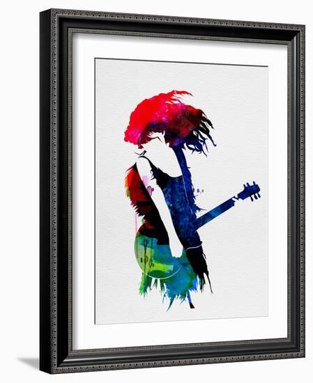 Taylor Watercolor-Lora Feldman-Framed Art Print