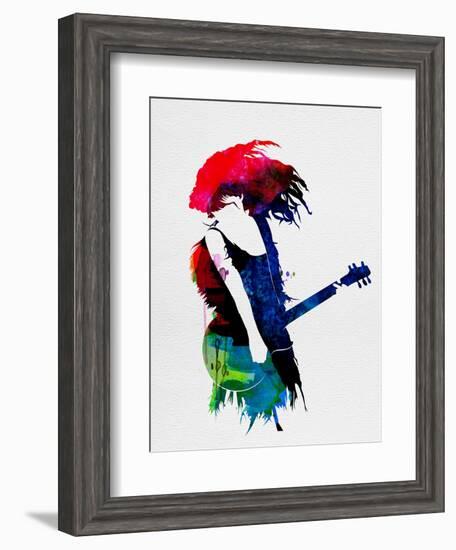 Taylor Watercolor-Lora Feldman-Framed Art Print