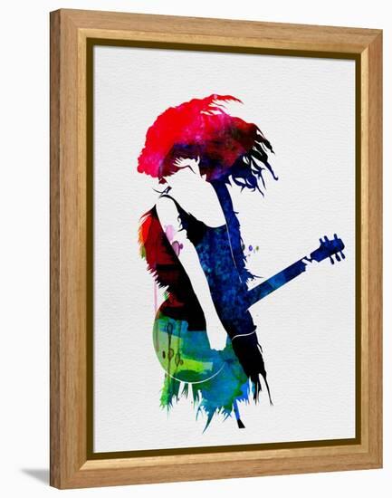 Taylor Watercolor-Lora Feldman-Framed Stretched Canvas