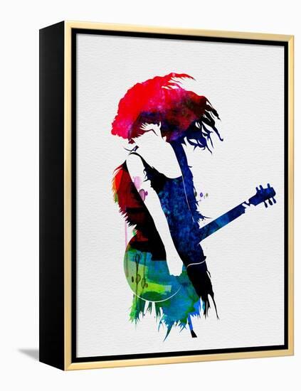 Taylor Watercolor-Lora Feldman-Framed Stretched Canvas