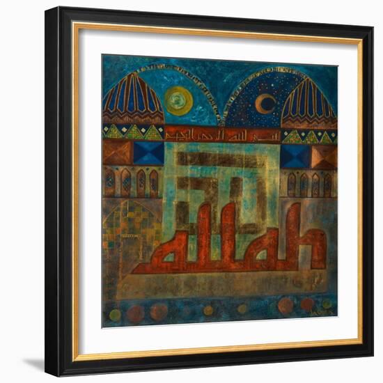 Tazamia, 2008-Sabira Manek-Framed Giclee Print