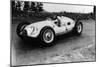 Tazio Nuvolari Driving a 3 Litre Auto Union in a Grand Prix, 1939-null-Mounted Photographic Print