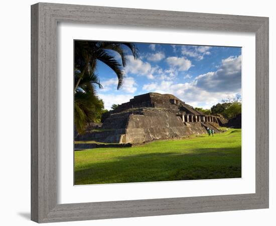 Tazumal Mayan Ruins, Located in Chalchuapa, El Salvador-John Coletti-Framed Photographic Print