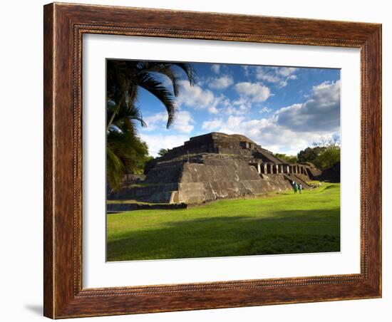 Tazumal Mayan Ruins, Located in Chalchuapa, El Salvador-John Coletti-Framed Photographic Print