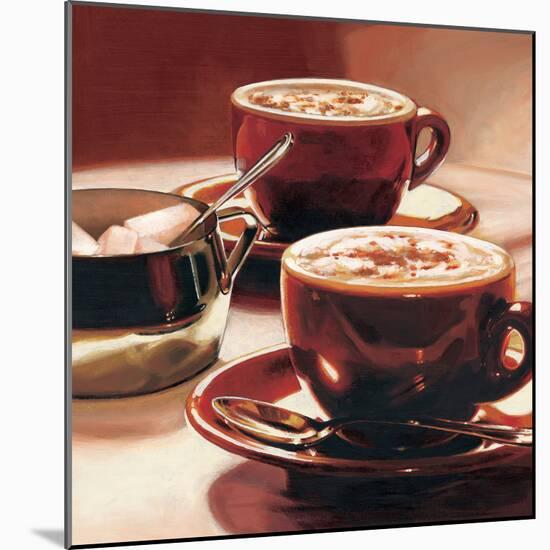 Tazze con Cappuccino-Federico Landi-Mounted Art Print