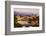 Tbilisi at dusk, Georgia, Caucasus, Asia-G&M Therin-Weise-Framed Photographic Print