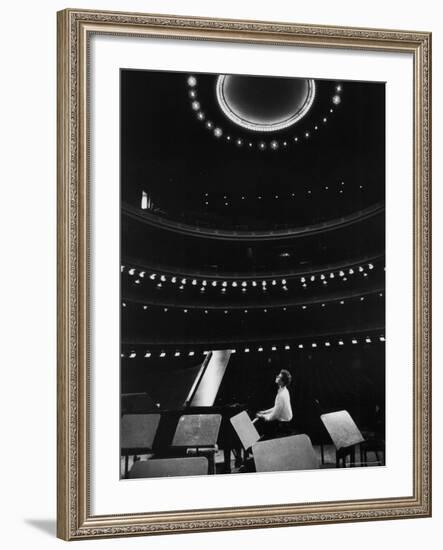 Tchaikovsky Competition Winner Van Cliburn-Alfred Eisenstaedt-Framed Premium Photographic Print