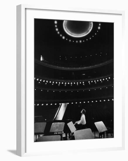 Tchaikovsky Competition Winner Van Cliburn-Alfred Eisenstaedt-Framed Premium Photographic Print