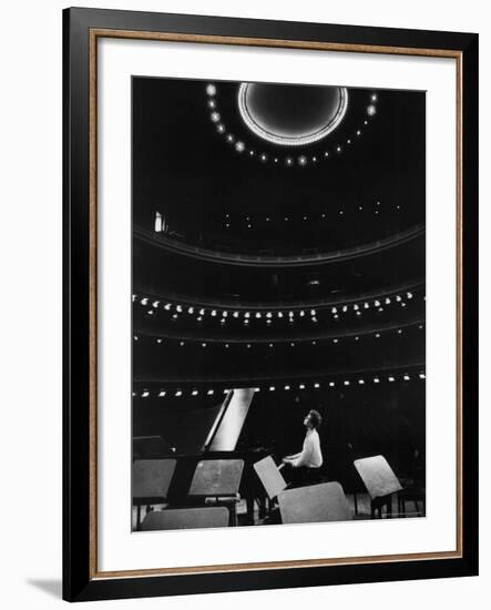 Tchaikovsky Competition Winner Van Cliburn-Alfred Eisenstaedt-Framed Premium Photographic Print