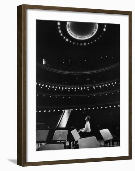 Tchaikovsky Competition Winner Van Cliburn-Alfred Eisenstaedt-Framed Premium Photographic Print