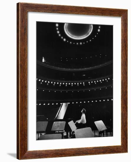 Tchaikovsky Competition Winner Van Cliburn-Alfred Eisenstaedt-Framed Premium Photographic Print