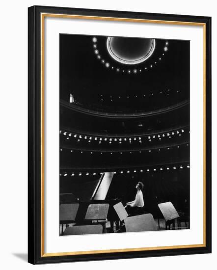 Tchaikovsky Competition Winner Van Cliburn-Alfred Eisenstaedt-Framed Premium Photographic Print