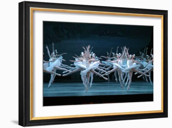 Tchaikovsky's Swan Lake, Mariinsky Theatre, St. Petersburg, 2004-null-Framed Photographic Print