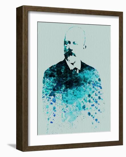 Tchaikovsky Watercolor-Anna Malkin-Framed Art Print