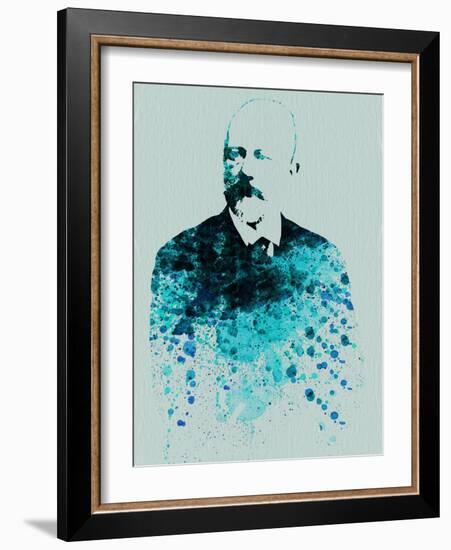 Tchaikovsky Watercolor-Anna Malkin-Framed Art Print