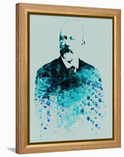 Tchaikovsky Watercolor-Anna Malkin-Framed Stretched Canvas