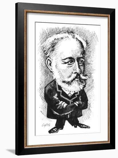 Tchaikovsky-Gary Brown-Framed Giclee Print