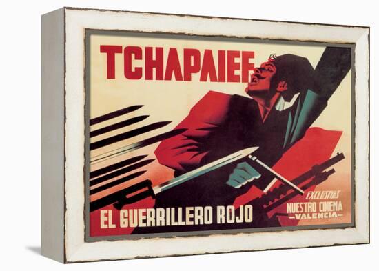 Tchapaief: The Red Guerrilla-Josep Renau Montoro-Framed Stretched Canvas