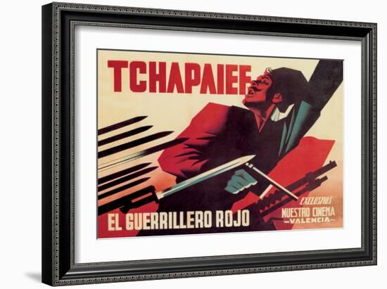 Tchapaief: The Red Guerrilla-Josep Renau Montoro-Framed Art Print