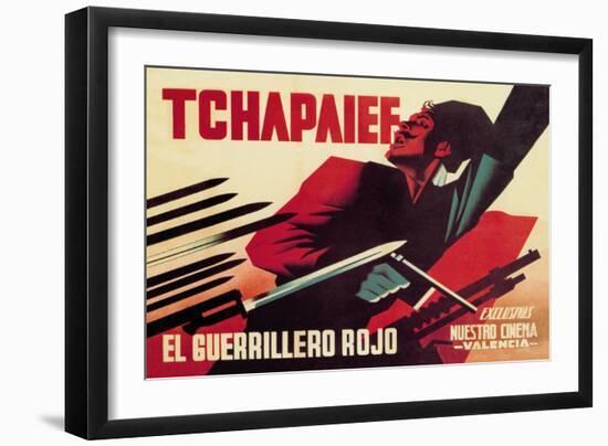 Tchapaief: The Red Guerrilla-Josep Renau Montoro-Framed Art Print