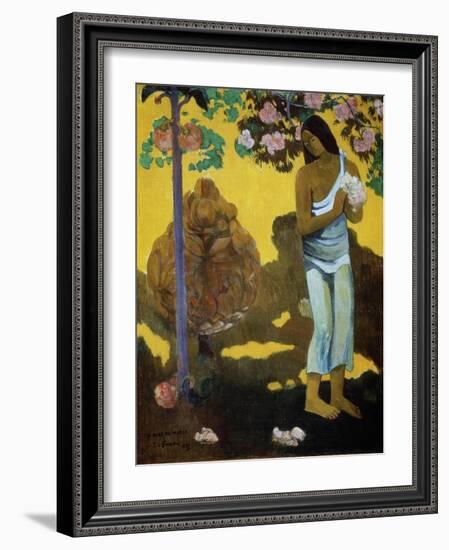 Te Avae No Maria (The Month of Mar), 1899-Paul Gauguin-Framed Giclee Print