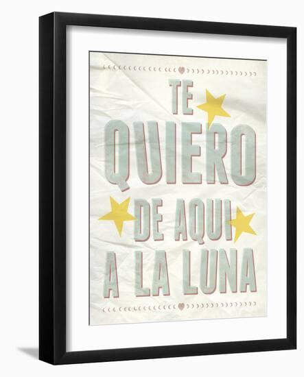 Te Quiero-Clara Wells-Framed Giclee Print