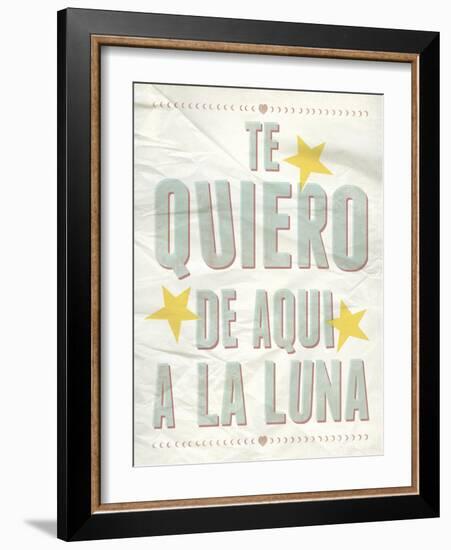 Te Quiero-Clara Wells-Framed Giclee Print