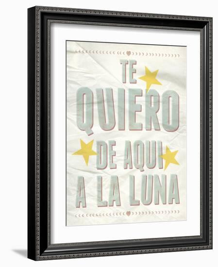 Te Quiero-Clara Wells-Framed Giclee Print
