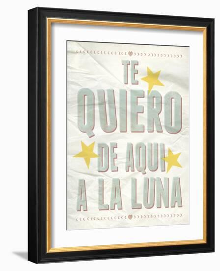 Te Quiero-Clara Wells-Framed Giclee Print