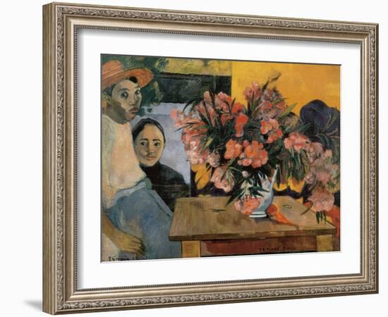 Te Tiare Farani, 1891-Paul Gauguin-Framed Giclee Print