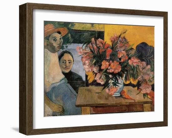 Te Tiare Farani, 1891-Paul Gauguin-Framed Giclee Print