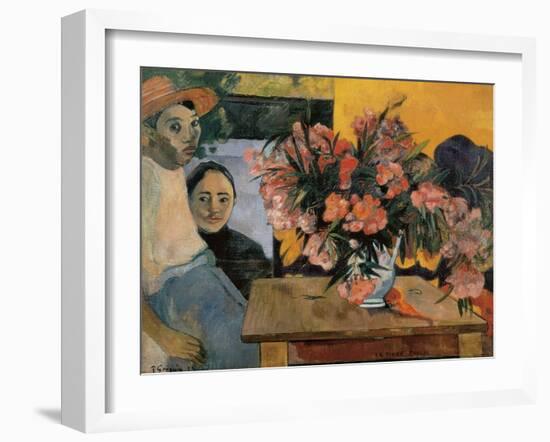 Te Tiare Farani, 1891-Paul Gauguin-Framed Giclee Print