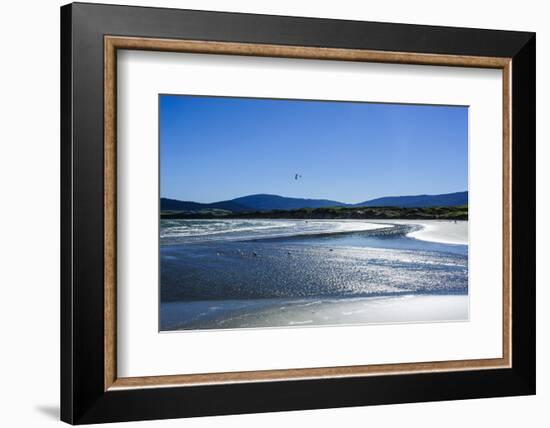 Te Waewae Bay, Along the Road from Invercargill to Te Anau, South Island, New Zealand, Pacific-Michael Runkel-Framed Photographic Print