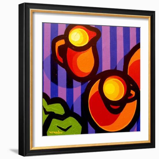 Tea and Apples-John Nolan-Framed Giclee Print