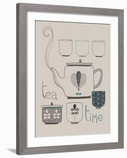 Tea and Coffee II-Laure Girardin Vissian-Framed Giclee Print