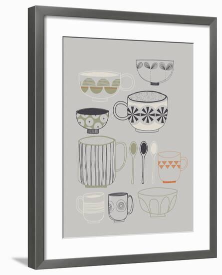 Tea and Coffee III-Laure Girardin Vissian-Framed Giclee Print